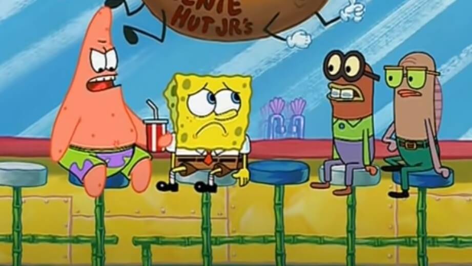 Avsnitt av SvampBob Fyrkant med ’olämpligt innehåll’ borttagna