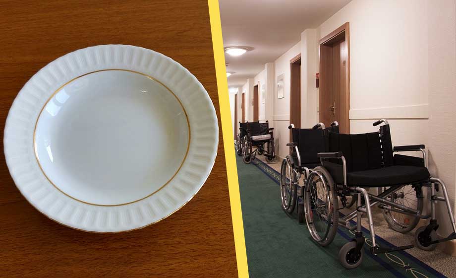 Patienter får inte tillräckligt med mat på boende