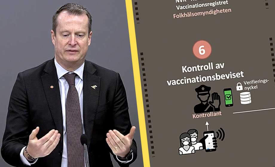 Regeringen vill tvinga fram vaccinpass – hotar dra in rörelsefriheten