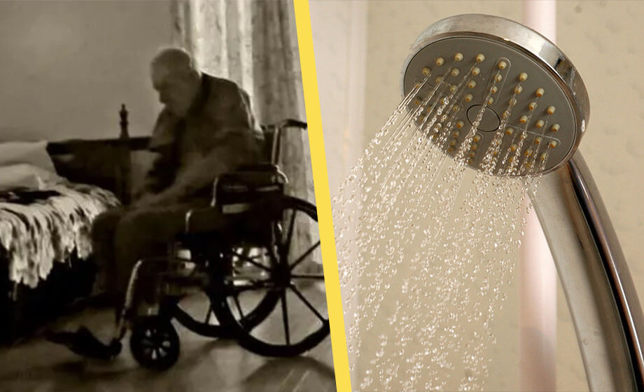 96-åring på äldreboende nekades duscha i fyra veckor – covid-skräck hos personalen