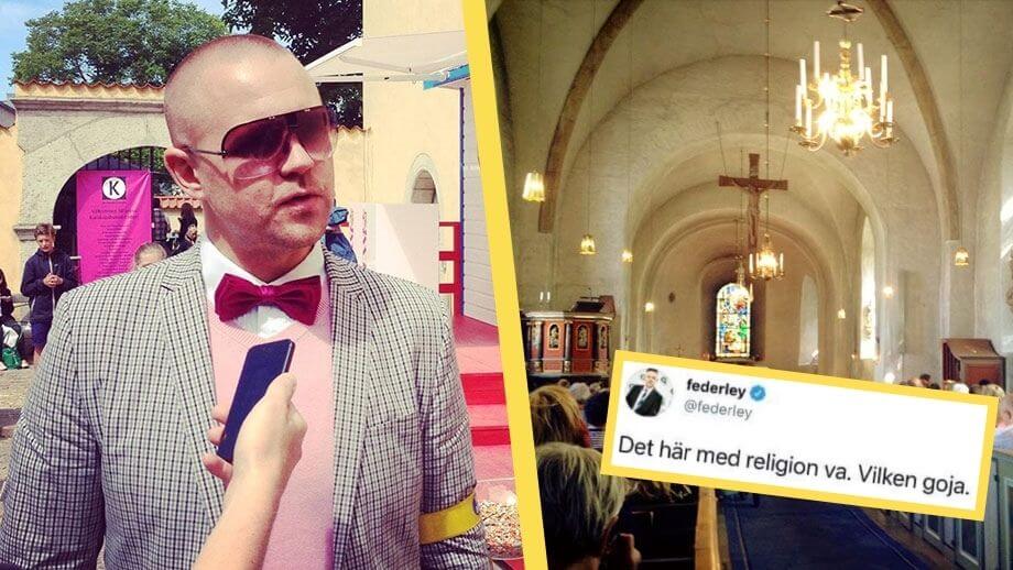 Kyrkopolitikern Federley (C): ”Jesus är hokus pokus”