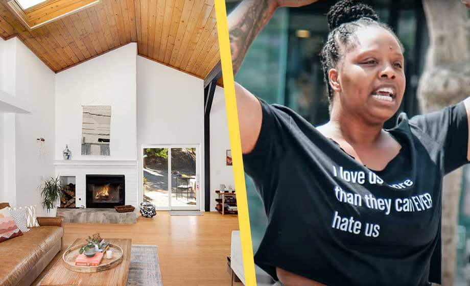 Lyxvilla i helvitt område marxistiska Black Lives Matter-ledarens nya bostad