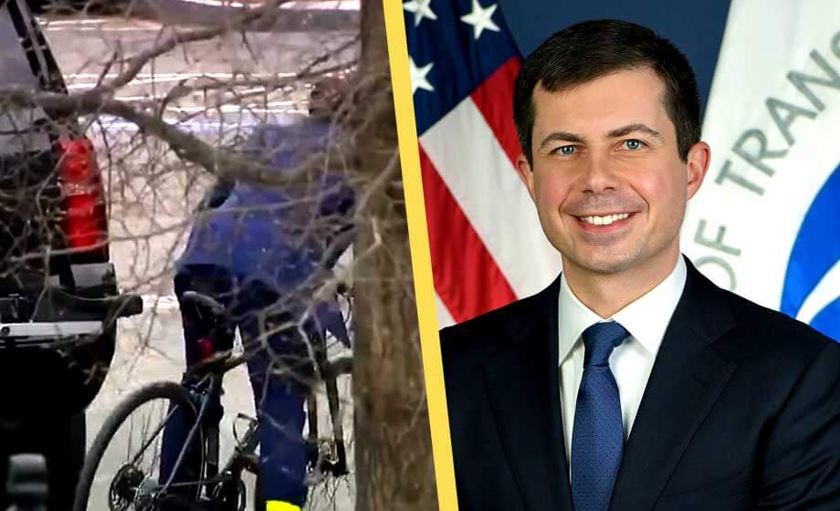 Bidens transportminister avslöjas bluffa om sin miljömedvetenhet