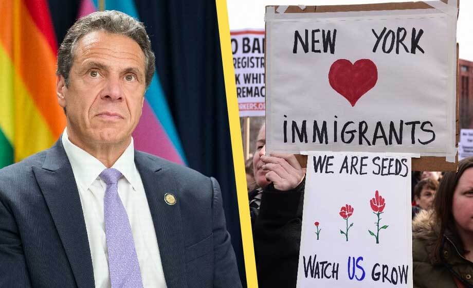 Rekordstora bidrag till illegala migranter i New York