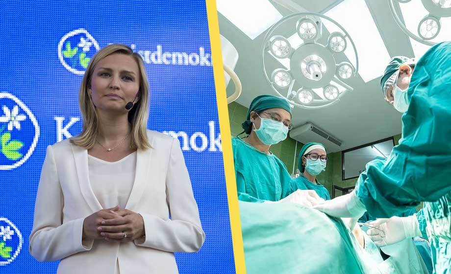 Kristdemokraterna vill förstatliga vården