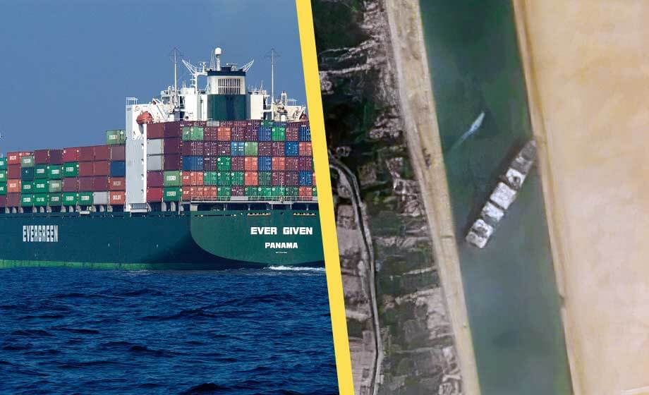 Stoppet i Suezkanalen kan bli dyrt för svenska företag