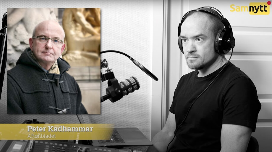 VIDEO: Aftonbladets Peter Kadhammar ljög – erkänner i intervju