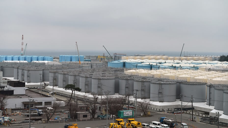 1,25 miljoner ton vatten från kärnkraftverk släpps ut i havet