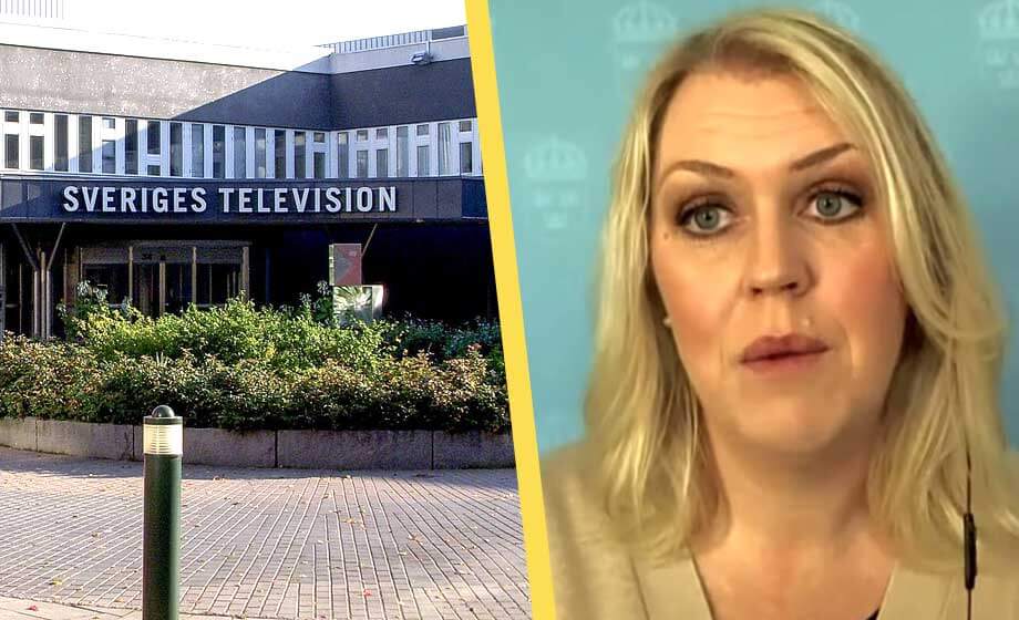SVT anklagas för ”fake news” gällande Lena Hallengrens (S) förtroende