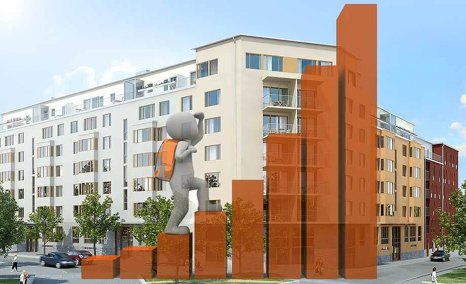 Allt fler svenskar förlorare i bostadsrallyt