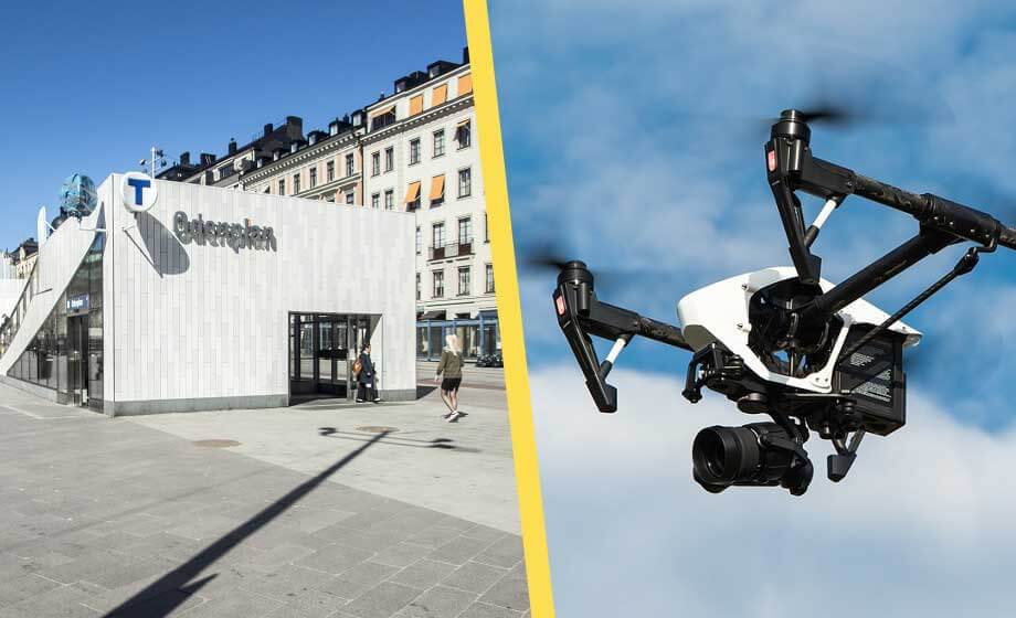 Polisen ska övervaka Stockholms innerstad med drönare