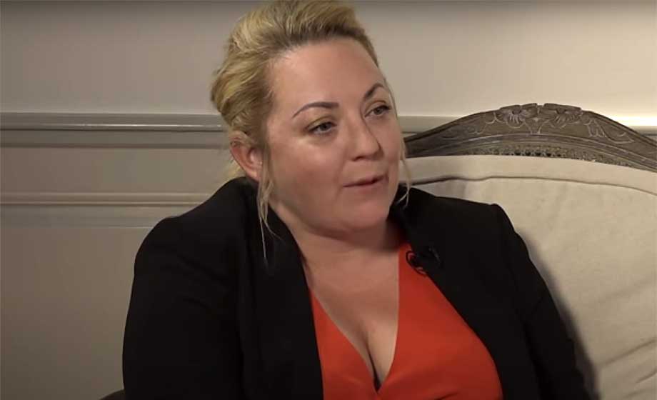 Rebecca Weidmo Uvell ställer upp för Moderaterna i riksdagsvalet