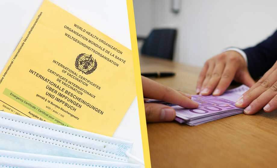 Läkare erbjuds mutor i utbyte mot falska vaccinintyg