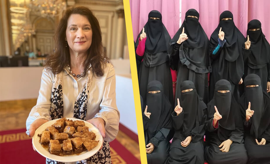 Linde gratulerar med Ramadan på Kristi himmelsfärdsdag