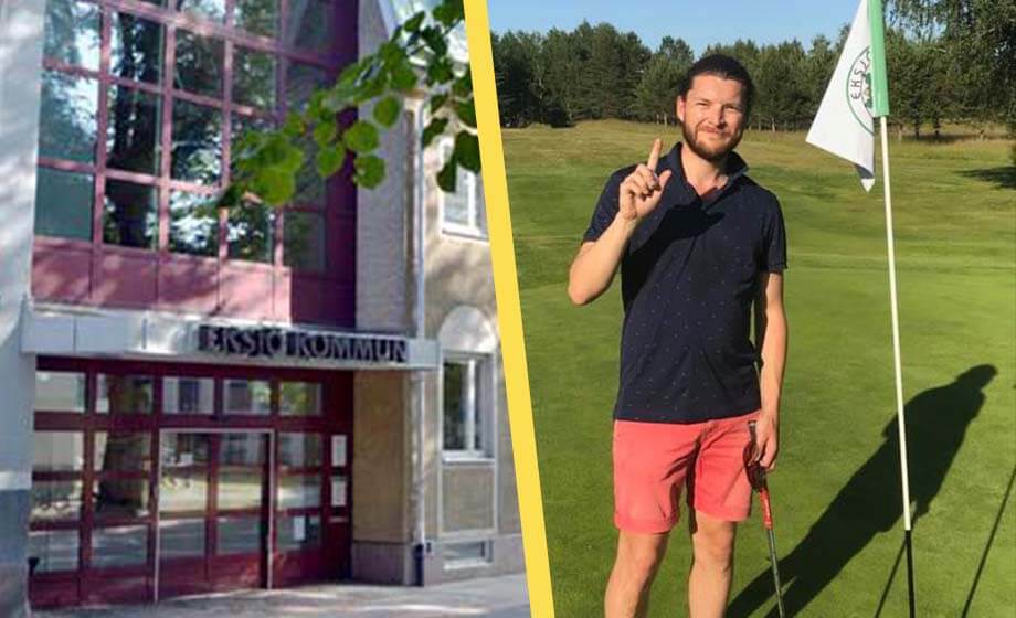 Kommunchef misstänks för korruption – asfalterade väg till sin golfklubb