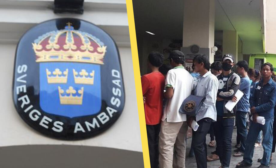 Svensk ambassad marknadsför invandring till Sverige – utlovar bidrag för alla