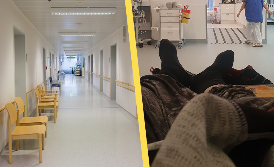 Stroke-drabbad sökte vård – skickades i väg: ”Ingen fara – du kan gå hem och vila”