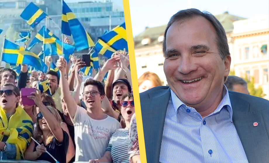 Svenska folket har störst förtroende för Löfven – ökar kraftigt