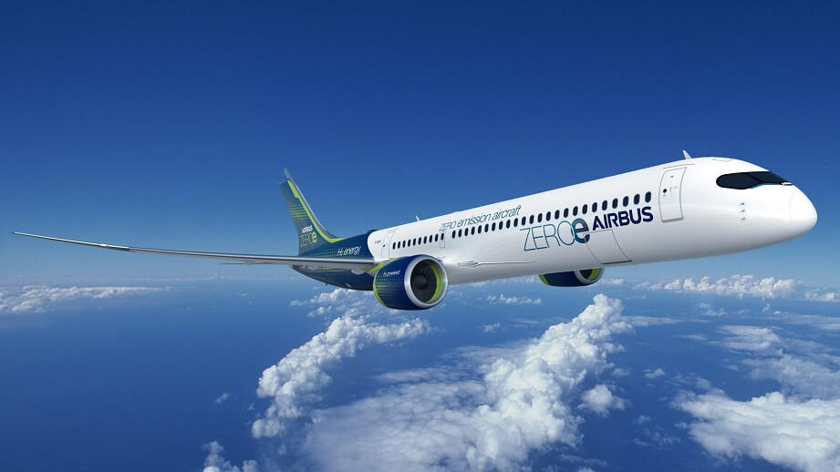 Vätgas eller biobränsle frågan när framtidens flygplan utvecklas