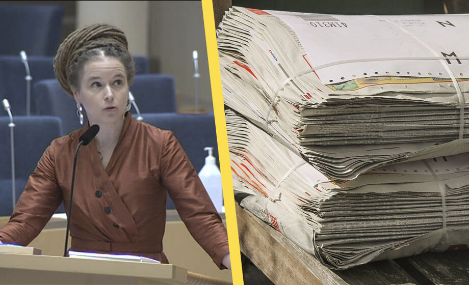 Regeringen: Vi ska ”motverka skadlig mediepåverkan”