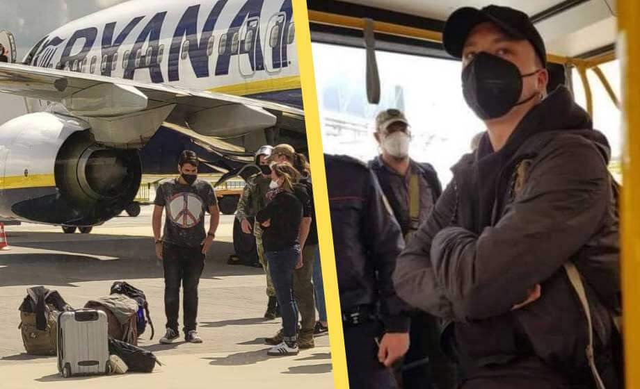Lukasjenko tvingade ned Ryanair-plan i Belarus – grep regimkritisk journalist