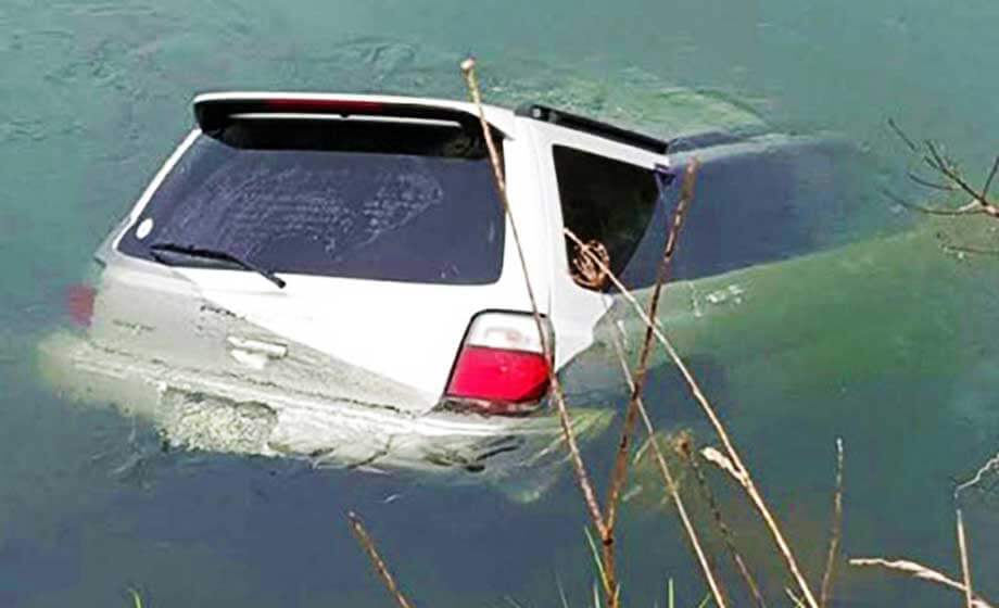 Kvinna drunknade i sin bil under E4 – regnoväder uppges vara orsaken