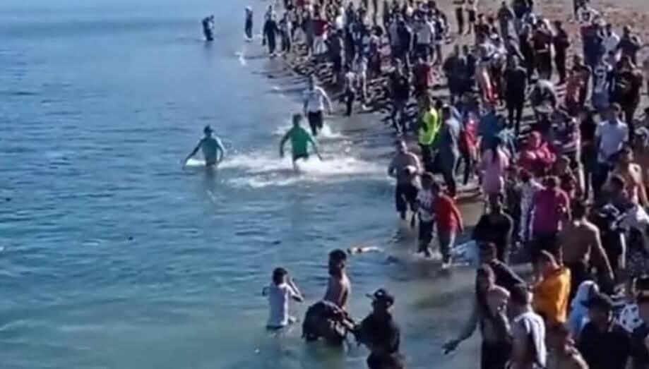 JUST NU: 5 000 nordafrikaner till Spanien på ett dygn