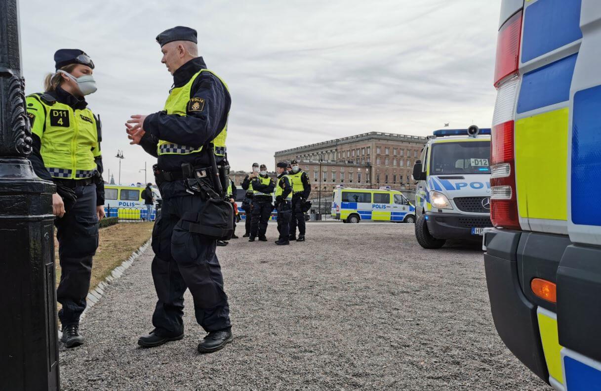 Direktsändning från demonstrationen i Stockholm