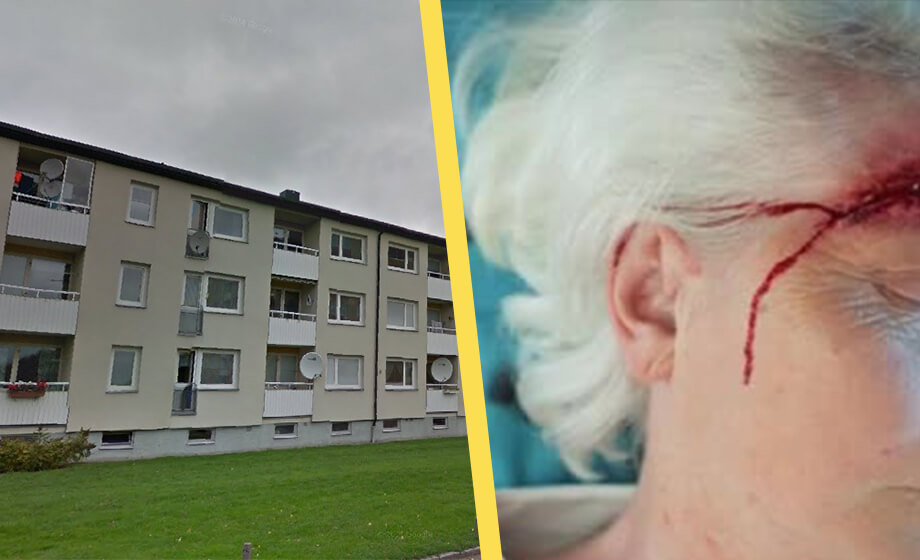 Gäng angrep och misshandlade 75-årig kvinna på öppen gata – fick föras med ambulans till sjukhus