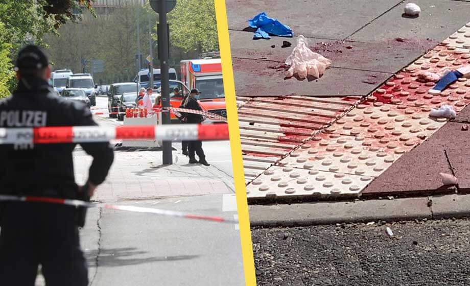 Knivbeväpnad man skrek ”Allahu Akbar” och attackerade polis – sköts till döds