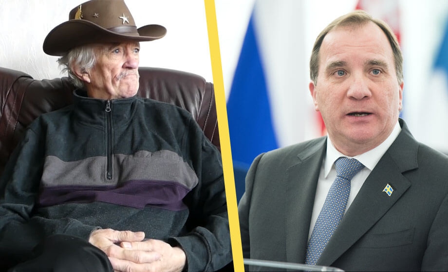 Hasse Johansson, 77: Ge Stefan Löfvens lön till vårdpersonalen