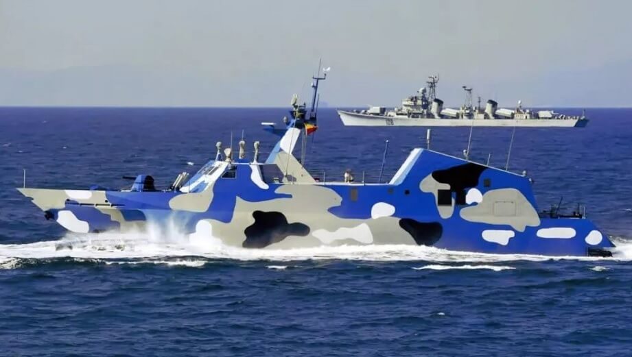 Militär upptrapning i Sydkinesiska havet