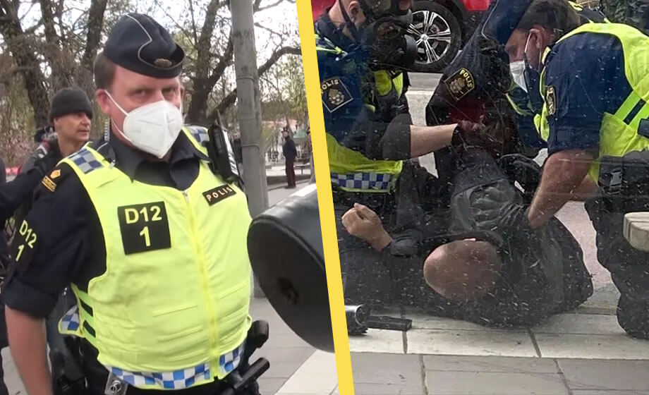 Nils Funcke om poliser som stoppar journalister: ”Trotsa dem”