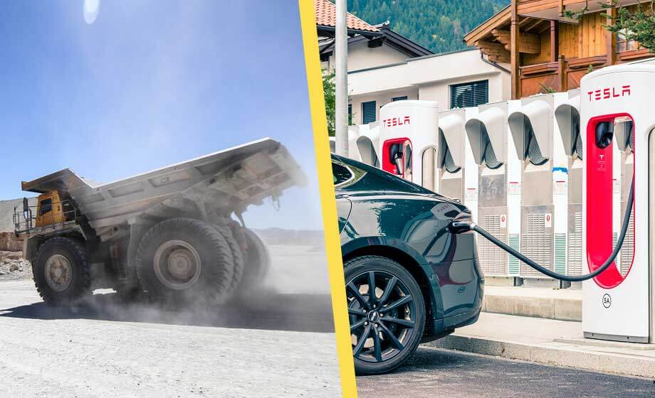 Prischock på elbilar att vänta när grön omställning slukar koppar