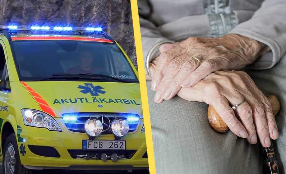 Hjärtpatient väntade i 15 timmar på transport – avled