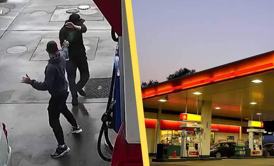 Äldre man brutalt misshandlad på bensinmack – efter ”trafikincident”