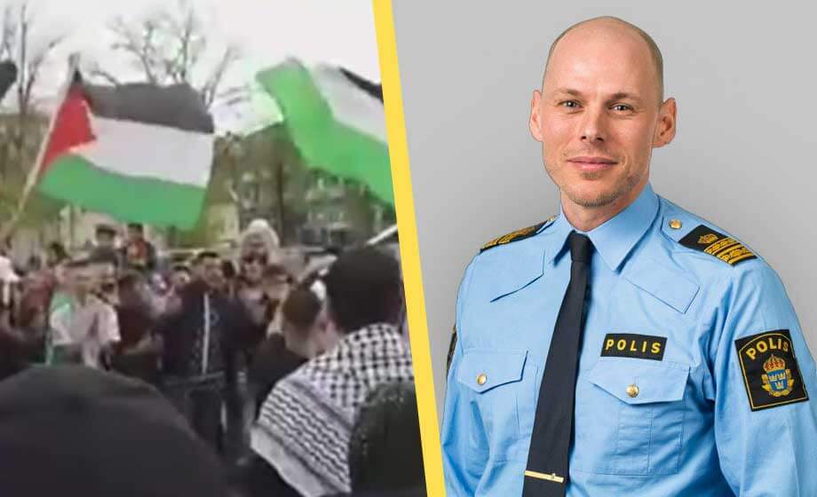 Polisens ställningstagande mot Israel JO-anmäls – försvaras av polischef