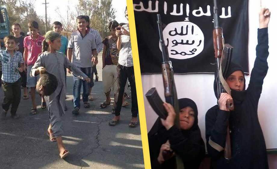 En generation analfabeter som vuxit upp i krig