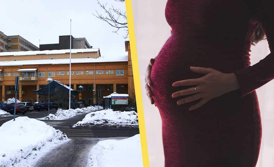 Höggravid kvinna skickades hem med svåra smärtor – barnet dog