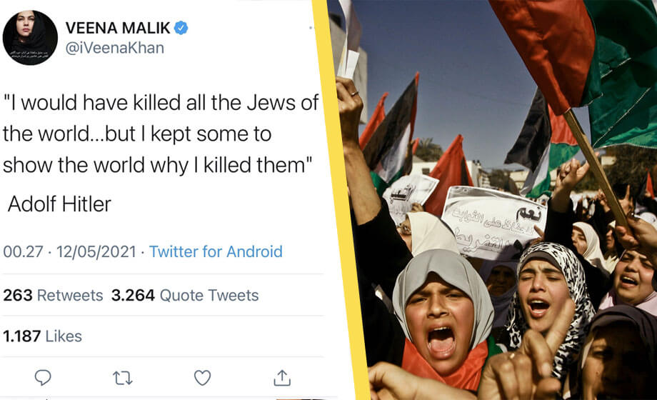 #HitlerTheGreat blev paroll för muslimer på Twitter under konflikten i Israel