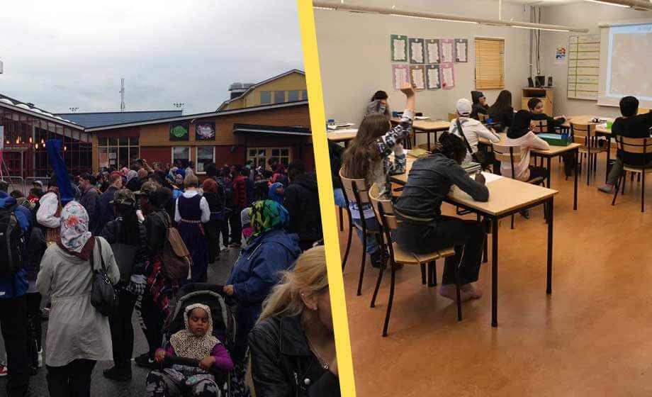 Nyanlända exkluderade i fler studier om skolresultat