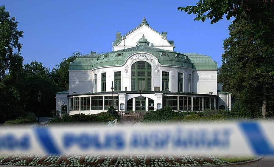 Skottlossning på restaurang i Kristianstad