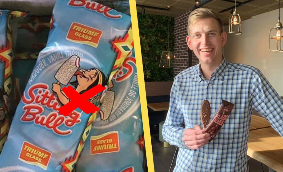 Indian försvinner från klassisk glass: ”Känner sig kränkta”