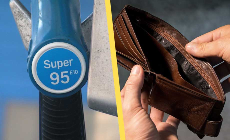 Ökade priser och skatter när bilister påtvingas E10