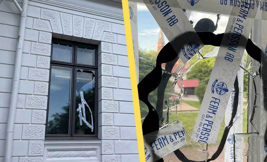 Efter attacken i DN – nu vandaliseras Exakt24:s redaktion