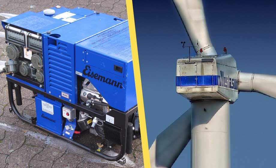 Uppsving för dieselgeneratorer när grön el sviker