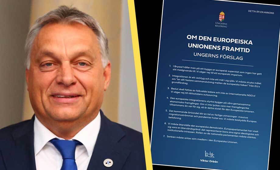 Statstelevisionen i attack mot Dagens Industri – upplät annonsplats för Orban