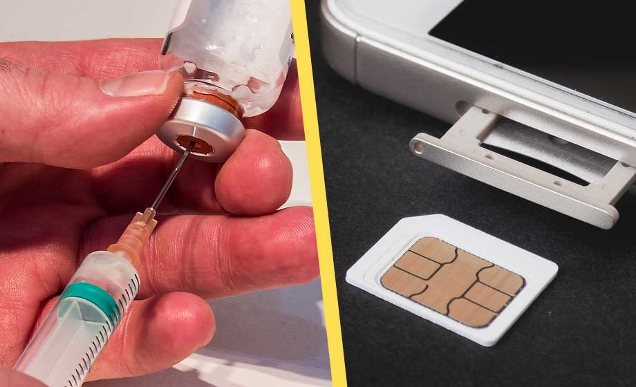 SIM-kort blockeras för de som vägrar vaccinera sig