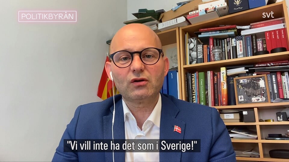 Danmarks fd justitieminister: ”Om vi skulle bli som Sverige vore det en katastrof”