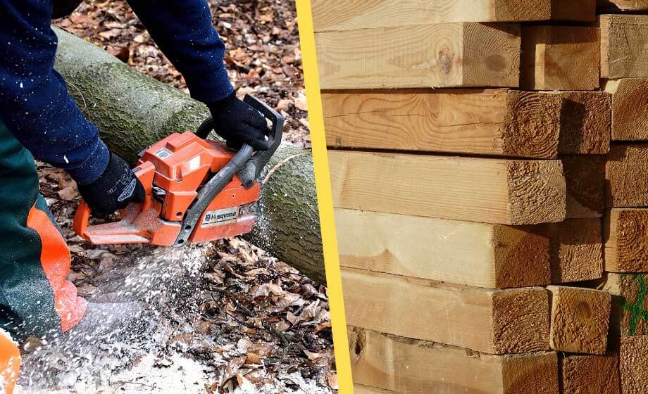 Brist på virke får priserna att rusa – fabriker i Sverige står stilla